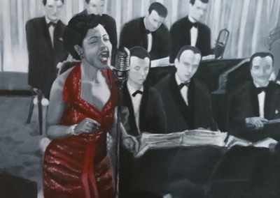 Billie Holiday- Exposición 7º Mostra d´art en femení